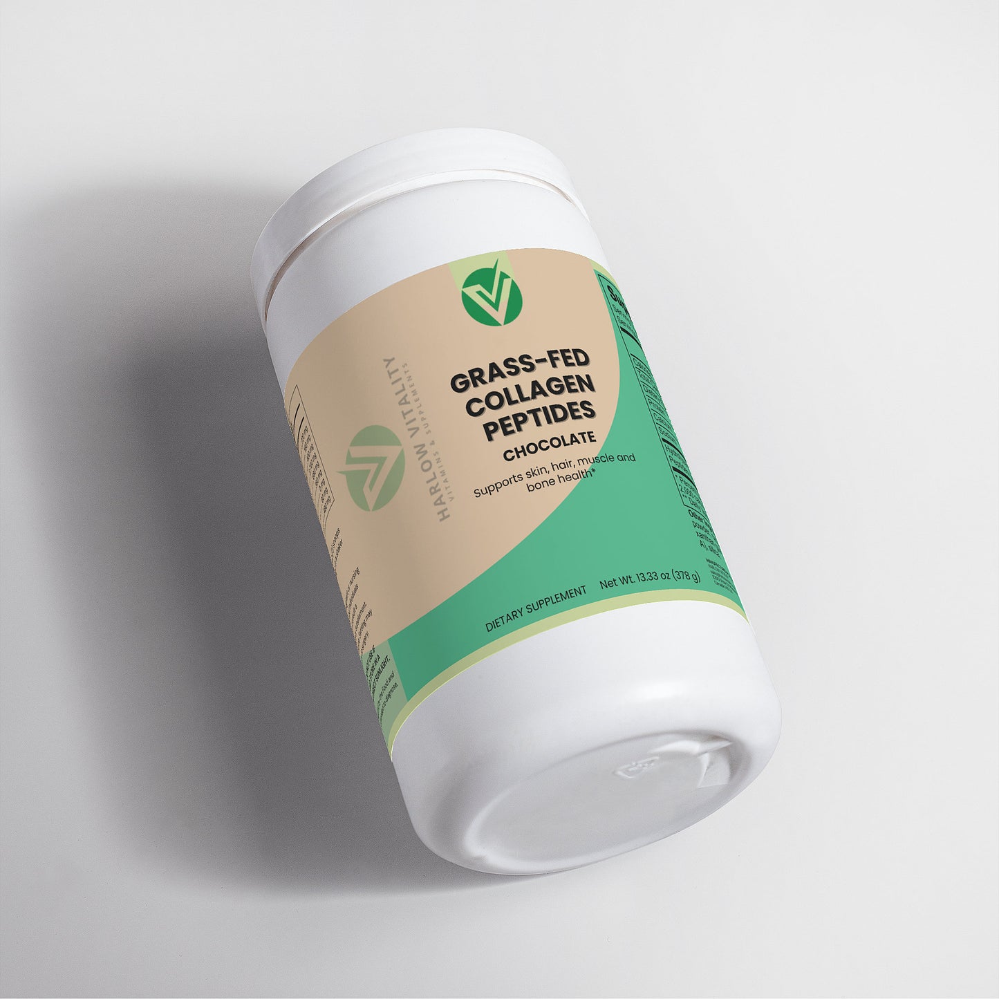 Grass-Fed Collagen Peptides Powder (Chocolate)